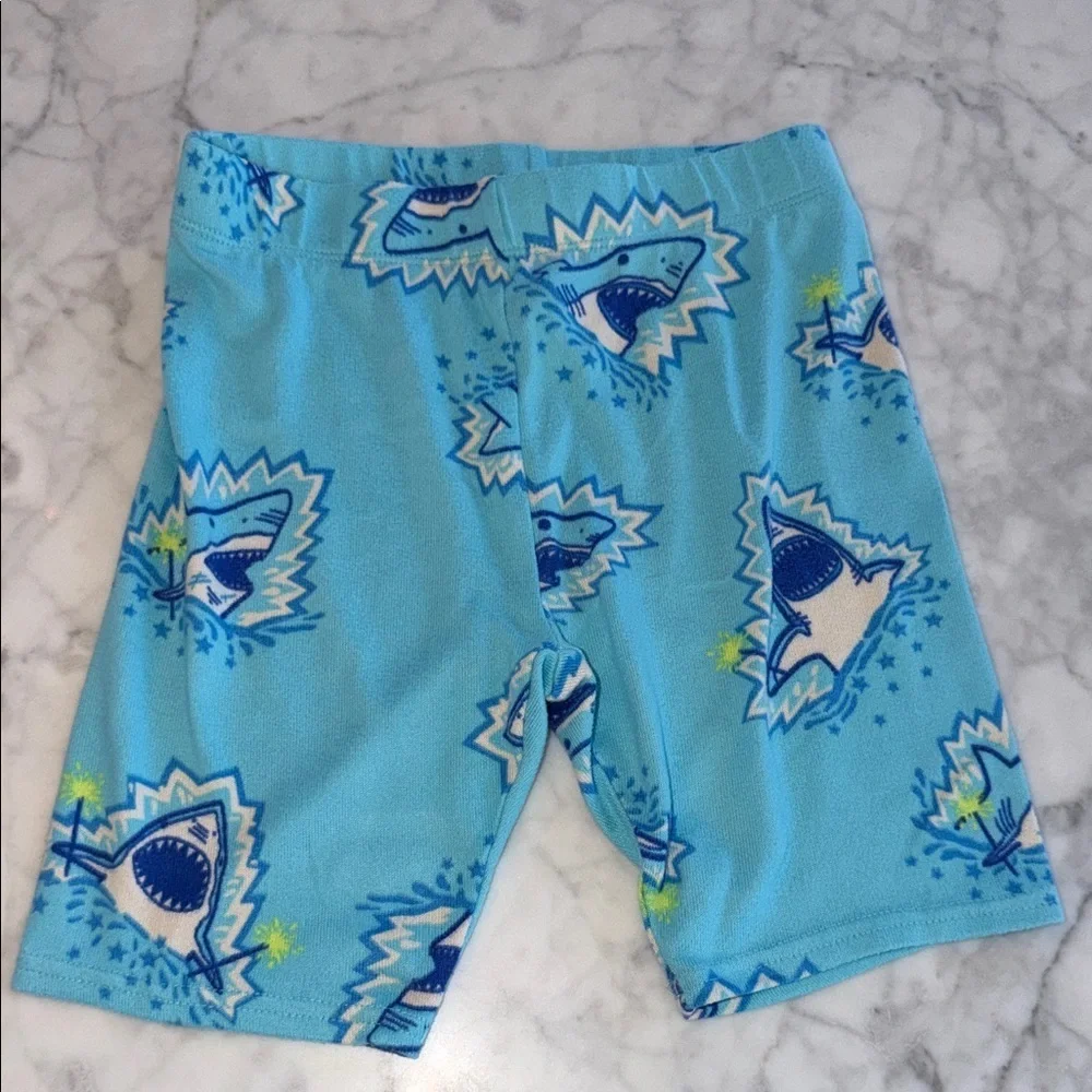 Cat & Jack Blue Shark Pattern Pajama Set